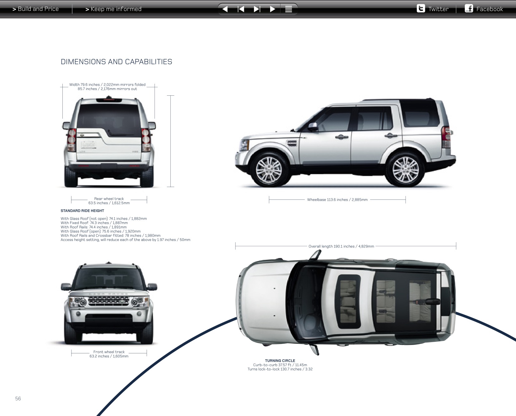 2013 Land Rover LR4 Brochure Page 42